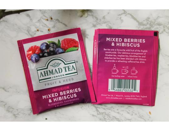 Yrttitee AHMAD marjasekoitus/hibiscus 20 kpl kirjekuoressa