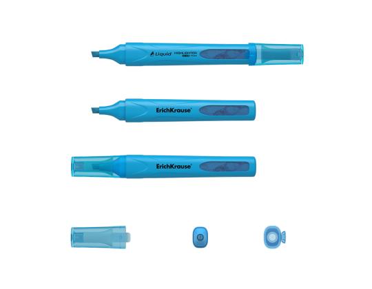 Tekstimerkki ERICH KRAUSE Liquid Visioline V-14, neon, sarja 4 kpl