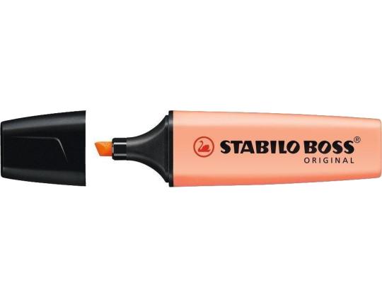 Tekstimerkki STABILO Boss pastelli persikka pinkki