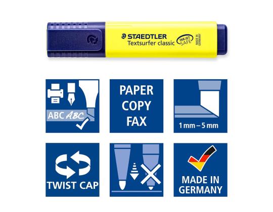 Tekstimerkki STAEDTLER 364 violetti