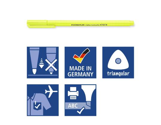 Tekstimarker STAEDTLER Triplus Textsurfer 362 oranž