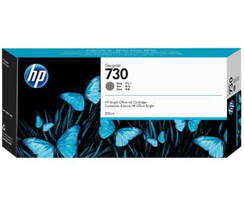 Mustepatruuna HP 730 harmaa 300ml
