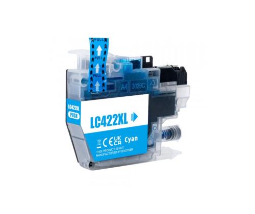 Mustepatruuna BROTHER LC-422XL cyan