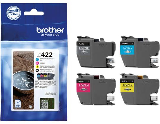 Mustepatruuna Brother LC3219XL setti