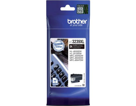 Mustepatruuna BROTHER LC3239XLBK 6000 arkkia musta