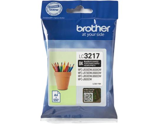 Mustepatruuna BROTHER LC 3217 musta