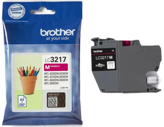 Mustepatruuna BROTHER LC3217 punainen