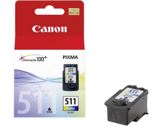 Mustepatruuna CANON CL-511 väri