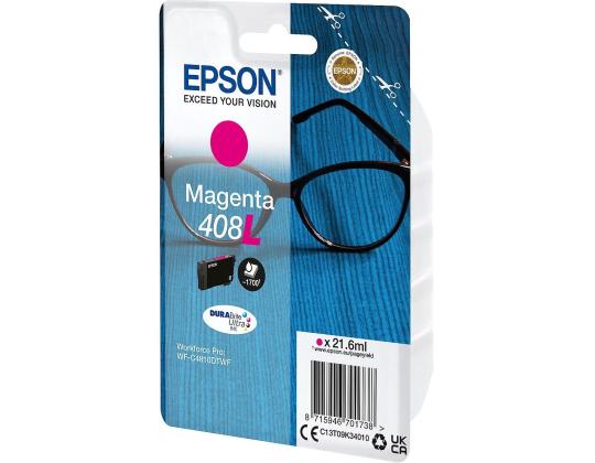 Mustepatruuna EPSON Durabrite Ultra 408L punainen