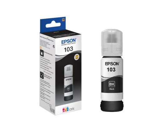 Mustepatruuna Epson EcoTank 103 (C13T00S14A) musta