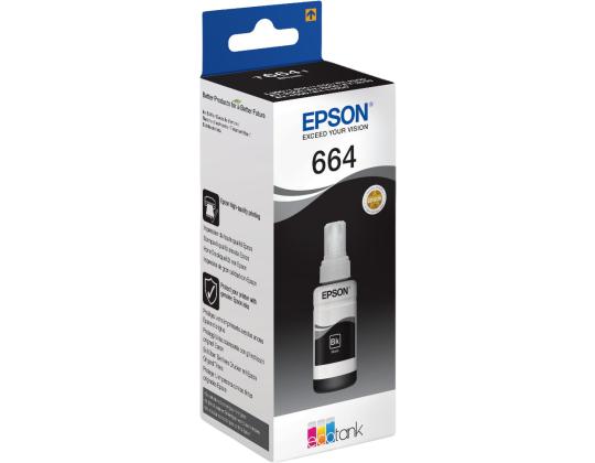 Mustepatruuna EPSON T6641 musta