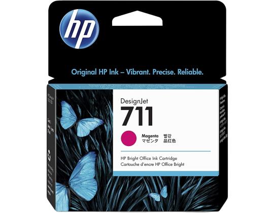 Mustepatruuna HP 711 (CZ131A) 29ml punainen