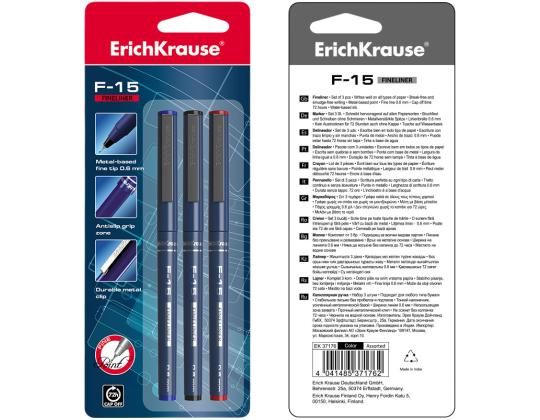 Tindipliiats korgiga ERICH KRAUSE F-15 must