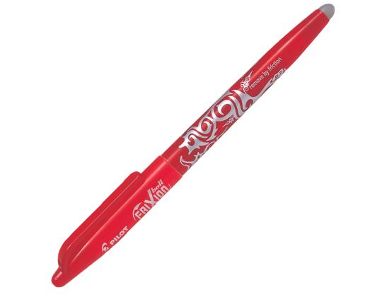 Mustekynä korkilla PILOT Frixion pyyhittävä 0,7 mm punainen
