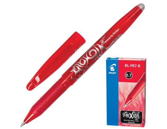 Mustekynä korkilla PILOT Frixion pyyhittävä 0,7 mm punainen