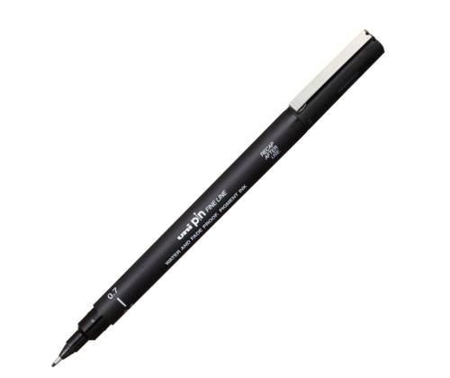 Mustekynä UNI Pin-200 0,7 mm musta