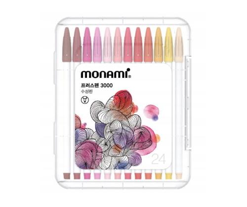 Täytekynät MONAMI Plus Pen-3000 0,35 mm kärki 24 väriä