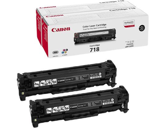Värikasetti CANON 718 musta