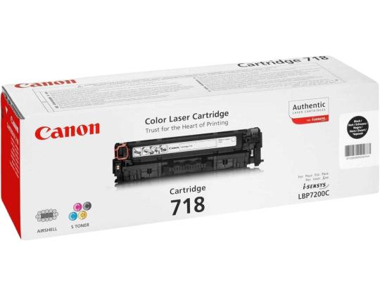 Värikasetti CANON 718 musta