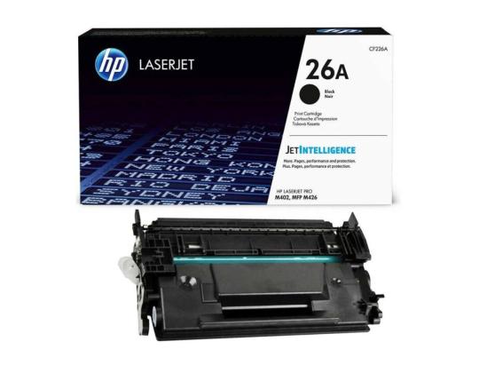 Värikasetti HP CF226A (26A) musta 3100 sivua