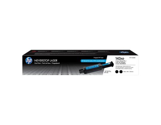 Värikasetti HP W1143AD (143A) 2x 2500 arkkia musta