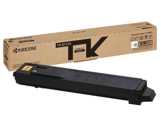 Värikasetti KYOCERA TK-8115 musta