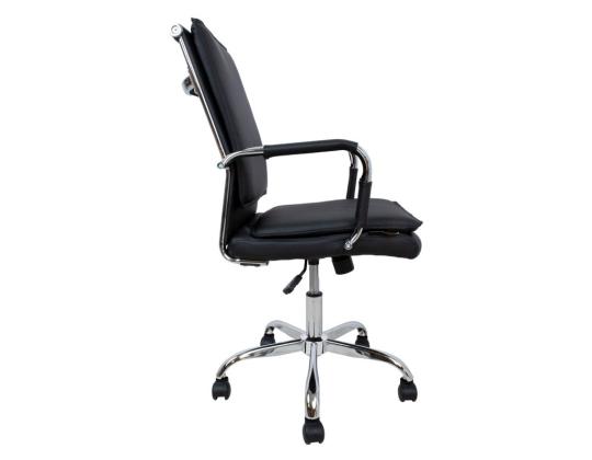 Tietokonetuoli/työtuoli ULTRA 54,5x63xH94-104cm, musta keinonahka