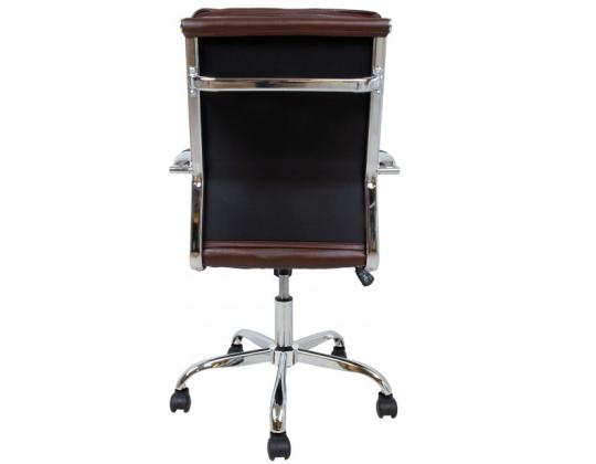 Tietokonetuoli/työtuoli ULTRA 54,5x63xH94-104cm, ruskea keinonahka
