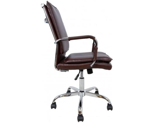 Tietokonetuoli/työtuoli ULTRA 54,5x63xH94-104cm, ruskea keinonahka