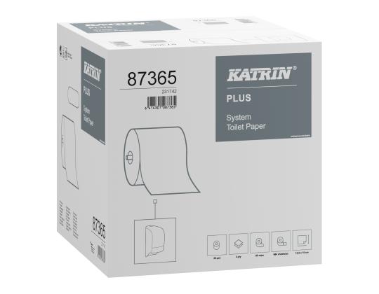 WC-paperi 2-kerroksinen KATRIN System WC (87365) 85,5m/rulla