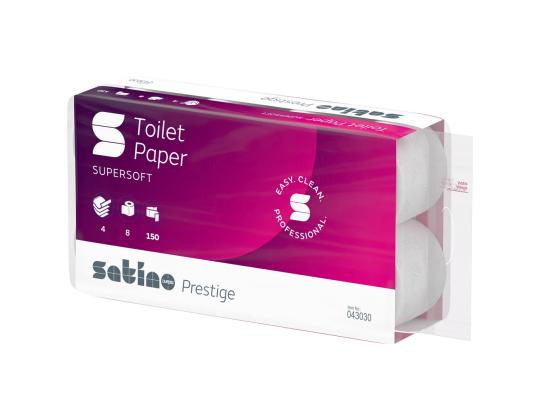 WC-paperi 4-kertainen Wepa Prestige 8rulla/pkt