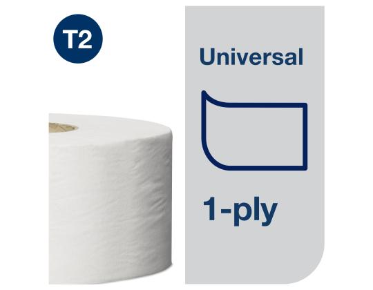 WC-paperi 2-kerroksinen TORK Smartone Mini T9 111,6m 12 rullaa