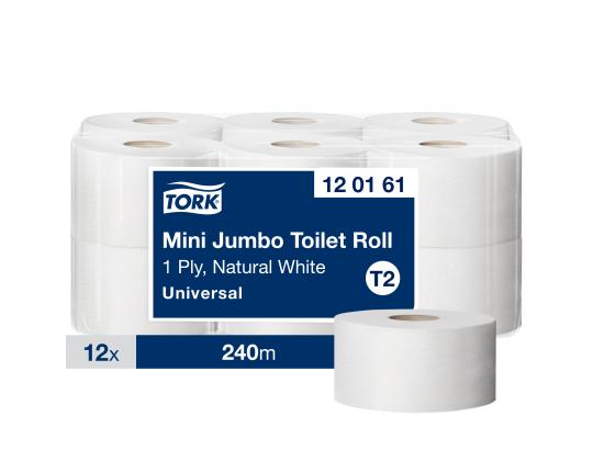 WC-paperi 2-kerroksinen TORK Smartone Mini T9 111,6m 12 rullaa