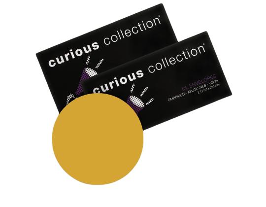 Kirjekuori C65 CURIOUS Metallics Super Gold (408188) 20 kpl