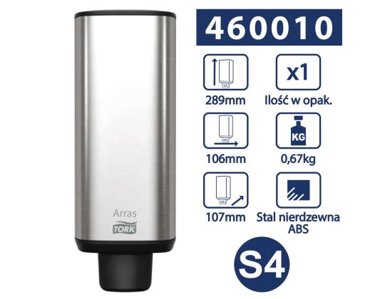 Vahuseebidosaator TORK S4 roostevaba/plast (460010)