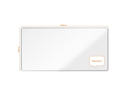Valkoinen taulu NOBO Premium Plus Emali 2400x1200mm