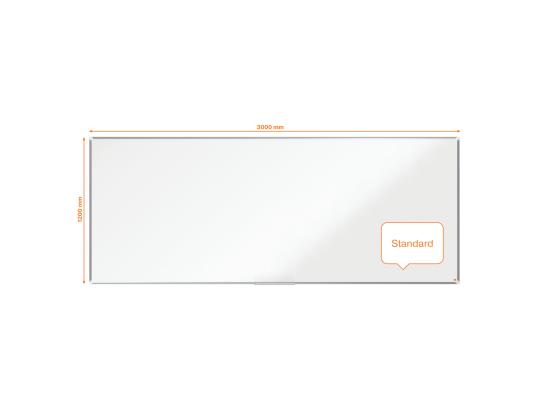 Valkoinen taulu NOBO Premium Plus Emali 3000x1200mm