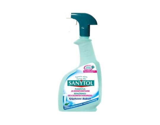 Kylpyhuoneen puhdistusaine SANYTOL desinfiointiaine 500 ml