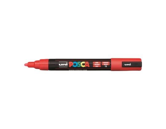 Värimerkki UNI Posca PC5M 1,8-2,5mm punainen