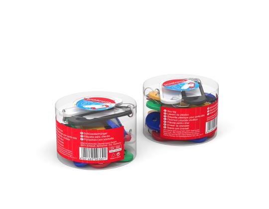 Avaimenperä tagilla 50mm 12kpl laatikossa