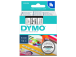 Teippi/merkintäteippi DYMO D1 43613 6mm x 7m musta/valkoinen
