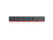 Lenovo ThinkPad 40AF0135EU hybridi USB-C/USB-A telakointiasema, langallinen, musta