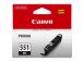 Canon Ink CLI-551 musta (6508B001)