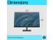 HP V24v G5 -monitori 23,8'' VA FHD 1920x1080, 5 ms, 250 cd/m2, 75 Hz, Soda