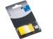 Paperi-indeksiset globaalilappuset, 25x43mm, keltainen, muovi (1x50) 0718-203