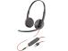 POLY Blackwire 3225 langalliset stereokuulokkeet, USB-A, musta