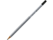Tavallinen lyijykynä FABER-CASTELL Grip 2001 B ergonominen, teroitettu kumi