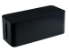 Kaapelin järjestäjälaatikko YELLOW ONE 405x155x135mm musta