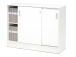 Toimistokaappi liukulevyillä FLEXUS 925x1200x415 mm
