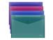 Muovikirjekuori painonapilla A3 ERICH KRAUSE Glossy Violet lajitelma